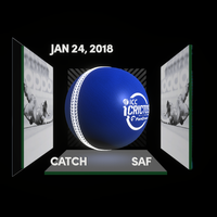 Digital Collectible For Gerald Coetzee's Catch At The 2018 ICC Under-19 Men’s Cricket World Cup