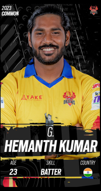 G Hemanth Kumar Collectible Surface Thumbnail