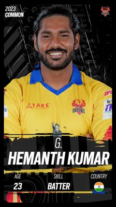 G Hemanth Kumar Collectible Surface Thumbnail