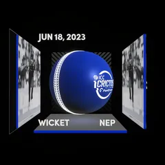 Digital Collectible For Gulsan Jha's Wicket At The 2023 ICC Men's Cricket World Cup Qualifier