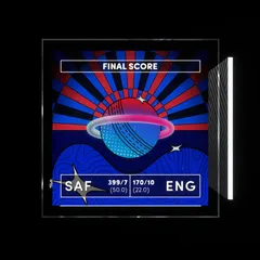 Digital Collectible For Gus Atkinson's FOUR At The 2023 ICC Men's CWC