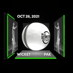 Digital Collectible For Haris Rauf's Wicket At The 2021 ICC Men's T20 WC