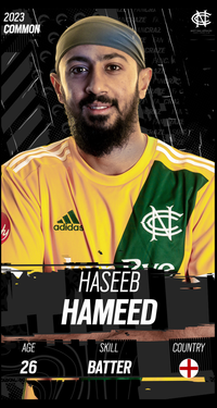 Haseeb Hameed Collectible Surface Thumbnail