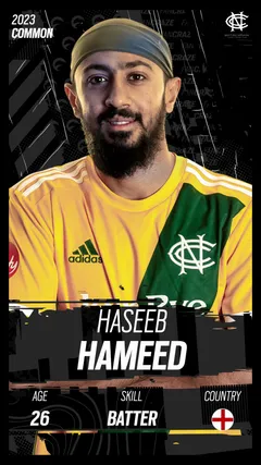 Haseeb Hameed Collectible Surface Thumbnail