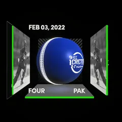 Digital Collectible For Haseebullah Khan's Four At The 2022 ICC Under-19 Men’s Cricket World Cup. Explore Flash, Our Play To Earn