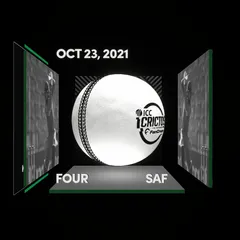 Digital Collectible For Heinrich Klaasen's Four At The 2021 ICC Men’s T20 World Cup