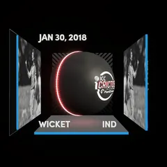 Digital Collectible For Ishan Porel's Wicket At The 2018 ICC Under-19 Men’s Cricket World Cup