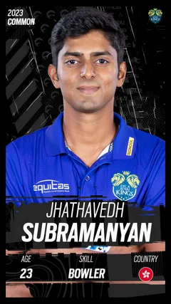 Jhathavedh Subramanyan Collectible Surface Thumbnail