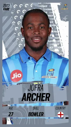 Jofra Archer Collectible Surface Thumbnail