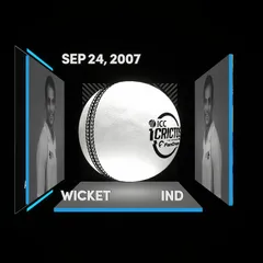 Digital Collectible For Joginder Sharma's Wicket At The 2007 ICC Men’s T20 World Cup