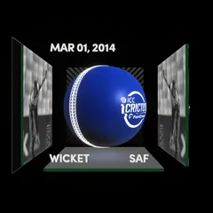 Digital Collectible For Justin Dill's Wicket At The 2014 ICC Under-19 Men's Cricket World Cup