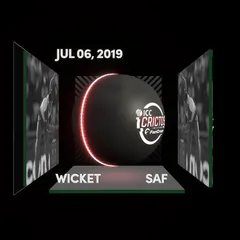 Digital Collectible For Kagiso Rabada's Wicket At The 2019 ICC Men's CWC