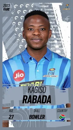 Kagiso Rabada Collectible Surface Thumbnail