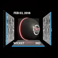 Digital Collectible For Kamlesh Nagarkoti's Wicket At The 2018 ICC Under-19 Men’s Cricket World Cup