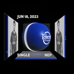 Digital Collectible For Karan Khatri Chhetri's Single At The 2023 ICC Men's Cricket World Cup Qualifier
