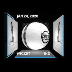Digital Collectible For Kartik Tyagi's Wicket At The 2020 ICC Under-19 Men’s Cricket World Cup