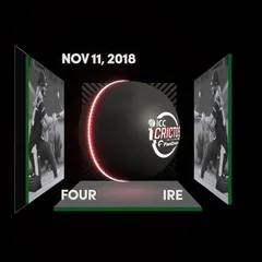Digital Collectible For Kim Garth's Four At The 2018 ICC Women's T20 World Cup.