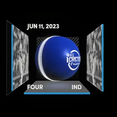 Digital Collectible For KS Bharat's Four At The 2023 ICC Men’s World Test Championship