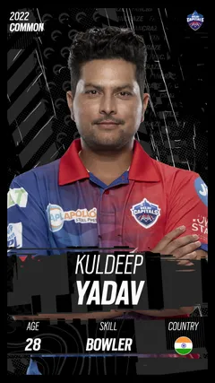 Kuldeep Yadav Collectible Surface Thumbnail