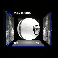 Digital Collectible For Kumar Sangakkara's Six At The 2015 ICC Men’s Cricket World Cup