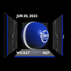 Digital Collectible For Lalit Rajbanshi's Wicket At The 2023 ICC Men's Cricket World Cup Qualifier