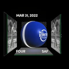 Digital Collectible For Lara Goodall's Four At The 2022 ICC Women’s Cricket World Cup