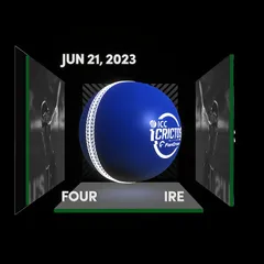Digital Collectible For Lorcan Tucker's Four At The 2023 ICC Men's Cricket World Cup Qualifier