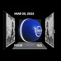 Digital Collectible For Maddy Green's Four At The 2022 ICC Women's CWC World Cup.