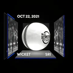 Digital Collectible For Maheesh Theekshana's Wicket At The 2021 ICC Men’s T20 World Cup