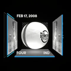Digital Collectible For Manish Pandey's Four At The 2008 ICC U-19 Men's CWC