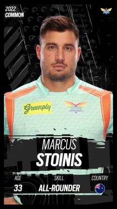 Marcus Stoinis Collectible Surface Thumbnail