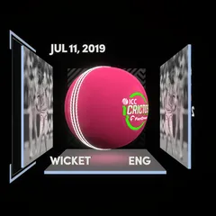 Digital Collectible For Mark Wood's Wicket At The 2019 ICC Men's Cricket World Cup