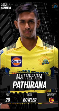 Matheesha Pathirana Collectible Surface Thumbnail