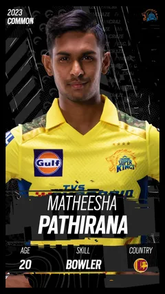 Matheesha Pathirana Collectible Surface Thumbnail