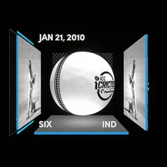 Digital Collectible For Mayank Agarwal's Six At The 2010 ICC U-19 Men's CWC