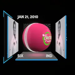 Digital Collectible For Mayank Agarwal's Six At The 2010 ICC U-19 Men's CWC