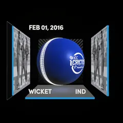 Digital Collectible For Mayank Dagar's Wicket At The 2016 ICC Under-19 Men’s Cricket World Cup.