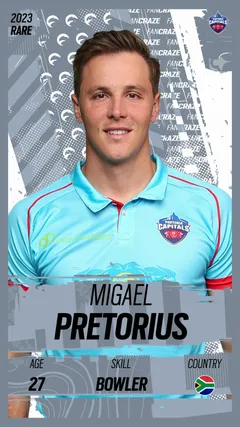 Migael Pretorius Collectible Surface Thumbnail