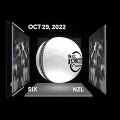 Digital Collectible For Mitchell Santner's Six At The 2022 ICC Men's T20 WC