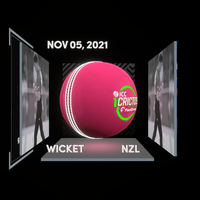 Digital Collectible For Mitchell Santner's Wicket At The 2021 ICC Men's T20 WC