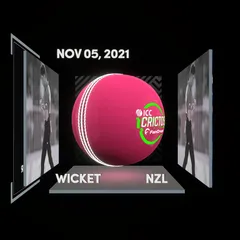 Digital Collectible For Mitchell Santner's Wicket At The 2021 ICC Men's T20 WC