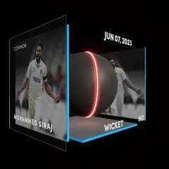 Mohammed Siraj Collectible Surface Thumbnail