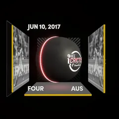 Digital Collectible For Moises Henriques's Four At The 2017 ICC Men's Champions Trophy