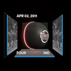Digital Collectible For MS Dhoni's Four At The 2011 ICC Men's Cricket World Cup