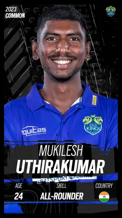 Mukilesh Uthirakumar Collectible Surface Thumbnail