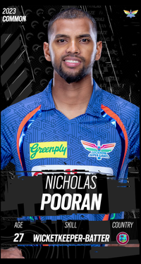 Nicholas Pooran Collectible Surface Thumbnail