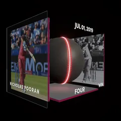 Nicholas Pooran Collectible Surface Thumbnail