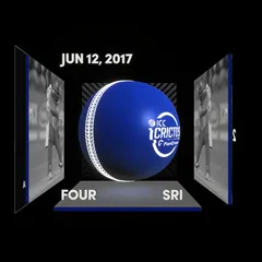 Digital Collectible For Niroshan Dickwella's Four At The 2017 ICC Men's Champions Trophy