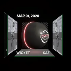 Digital Collectible For Nonkululeko Mlaba's Wicket At The 2020 ICC Women's T20 World Cup.