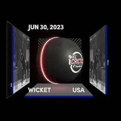 Digital Collectible For Nosthush Kenjige's Wicket At The 2023 ICC Men's Cricket World Cup Qualifier